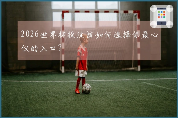 2026世界杯投注该如何选择你最心仪的入口？